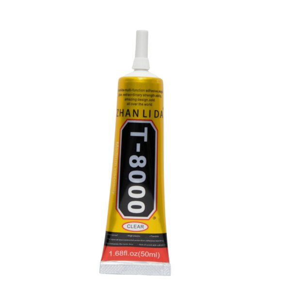 30PCSZhanlida T8000 50ML Clear Contact Cellphone Tablet Repair Adhesive Electronic Components Glue With Precision Applicator Tip 4