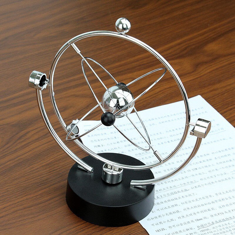 Rotating Large Permanent Motion Model Swing Celestial Globe Magnetic Arts and Crafts Decorative Office Ornaments Gifts 4