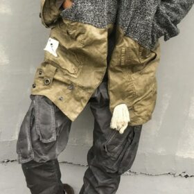 PFNW Darkwear Autumn Winter New Casual Tide Men's Multi Pocket Pants 3D Worn Chic Fashion Niche Design Style Overalls 12A5211 4