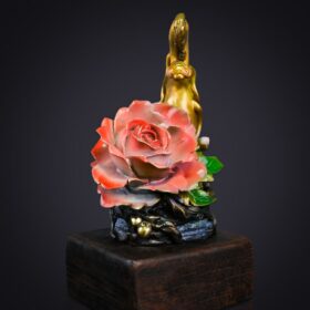 Copper Flower Blooming Rich Decoration Creative Crafts Living Room Entrance and Wine Cabinet Home Ornament Decoration 2