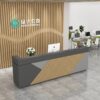 Beauty Salon Cashier Counter Simple Company Reception Desks Modern Clothing Store Small Bar Table Homestay Hotel Reception Table 1