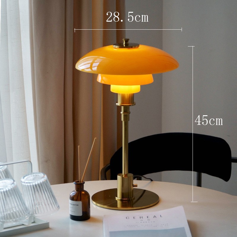 Brass Table Lamp Modern Luxury Beside Lamp Living Room Home Decor Bedroom Lamps Chrome Black Gold Base Metal Lamp Table 2