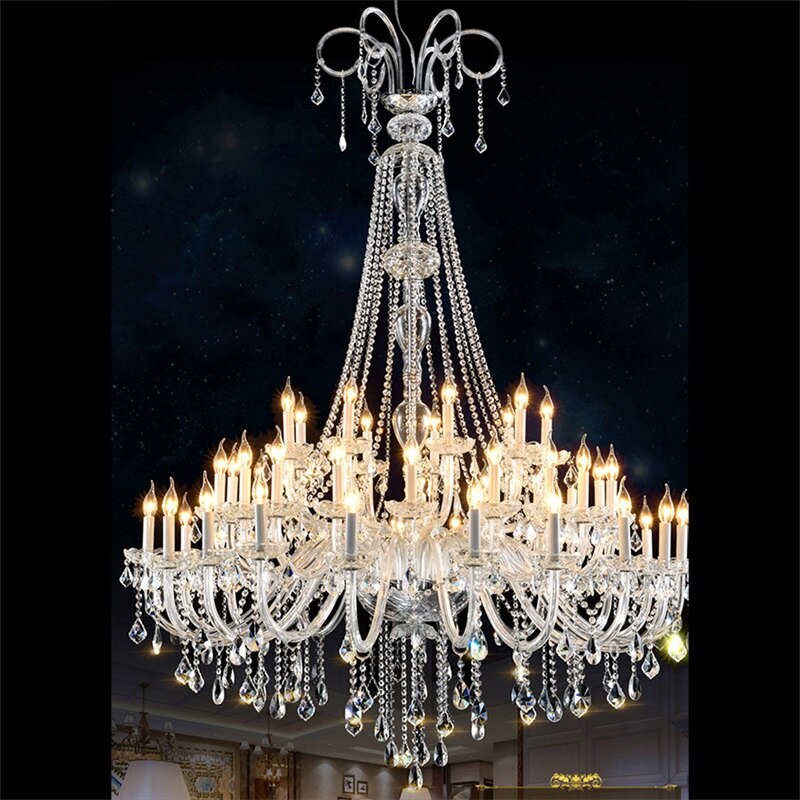 OUTELA European Style Chandelier Lamps LED Candle Pendant Hanging Light Luxury Fixtures for Home Decor Villa Hall 4