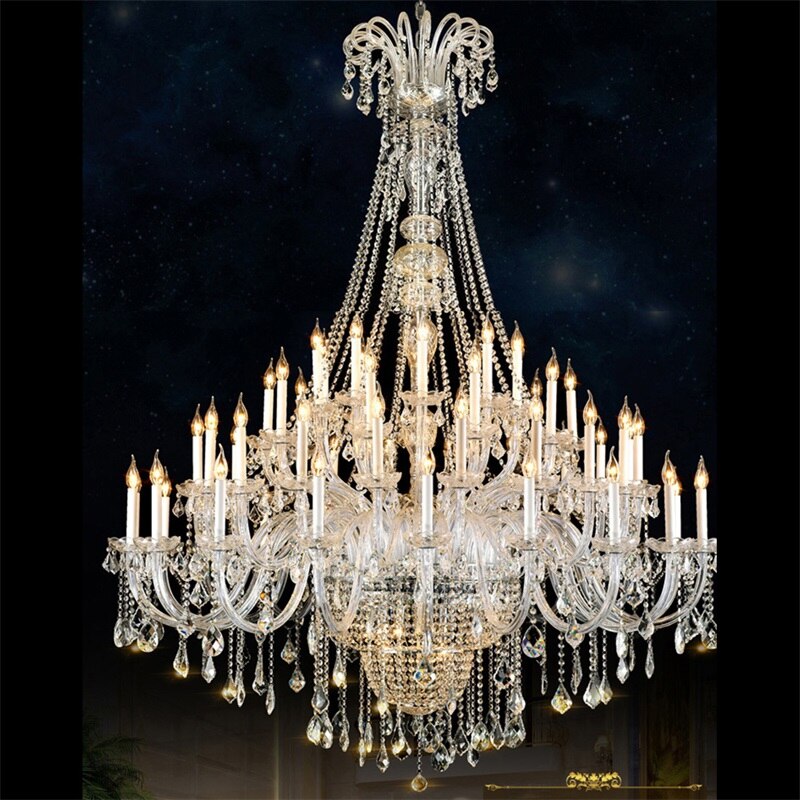 OUTELA European Style Chandelier Lamps LED Candle Pendant Hanging Light Luxury Fixtures for Home Decor Villa Hall 3