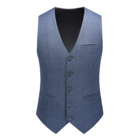 (Jacket+Vest+Pants) 2022 Male Suits Blazers Slim Business Formal Dress Waistcoat Groom Man Suits Office Set Thin Blazer Coat 4XL 5
